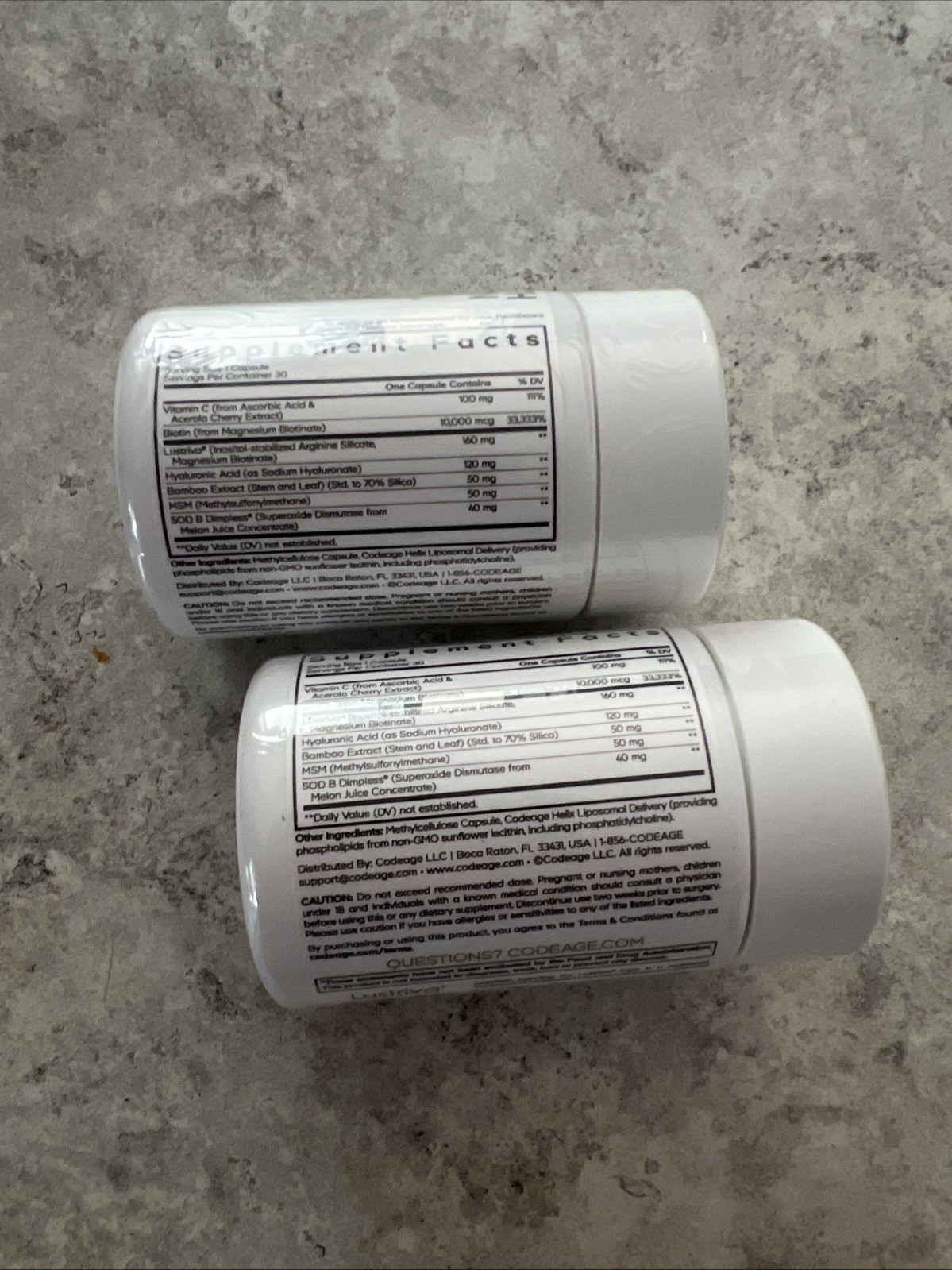 2X Hair Growth + Smooth Skin, Max, 30 Vegetable Capsules Exp 5/21/2028