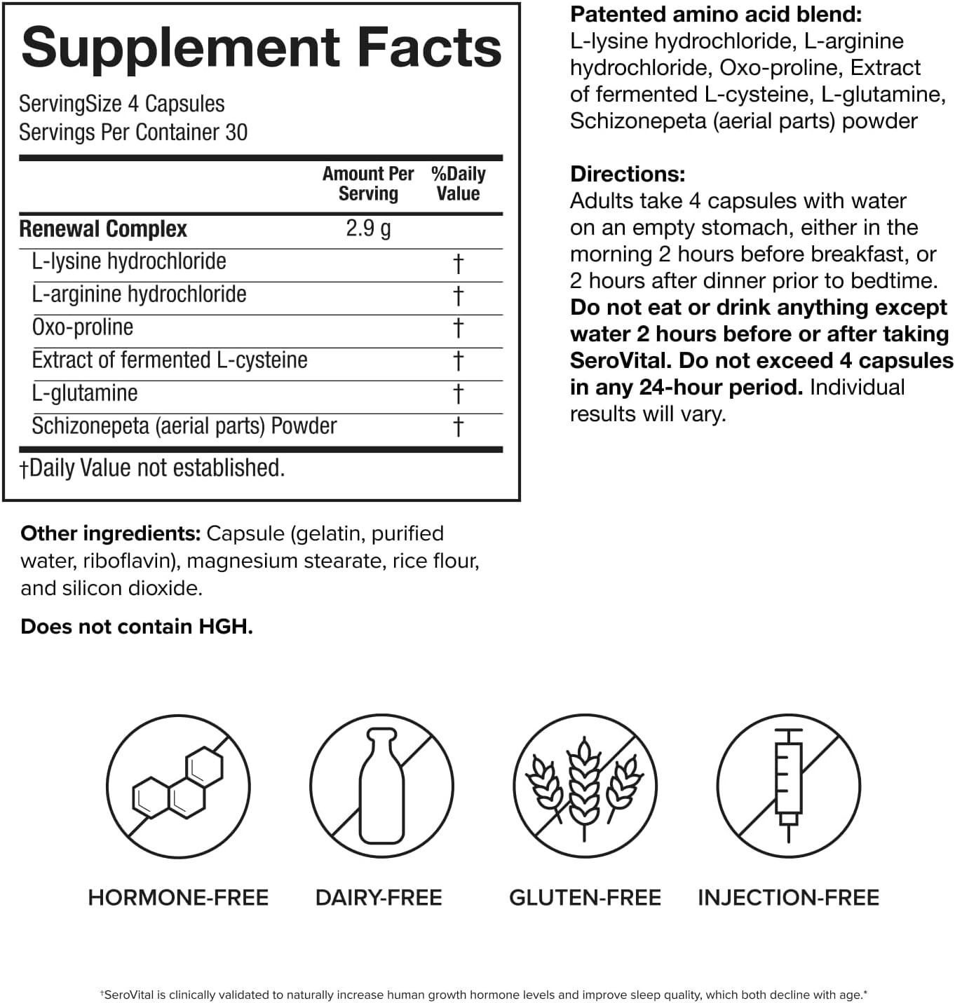 Renewal Complex – Anti Aging Supplements – Amino Acids – Peptides – Improved …