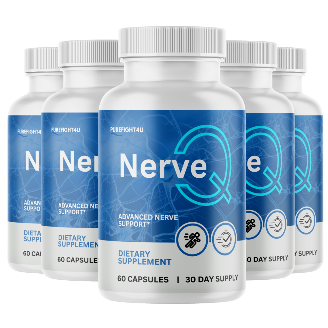 Nerve Q Capsules Nerve Health Supports Circulation Supplement – 5 Bottles
