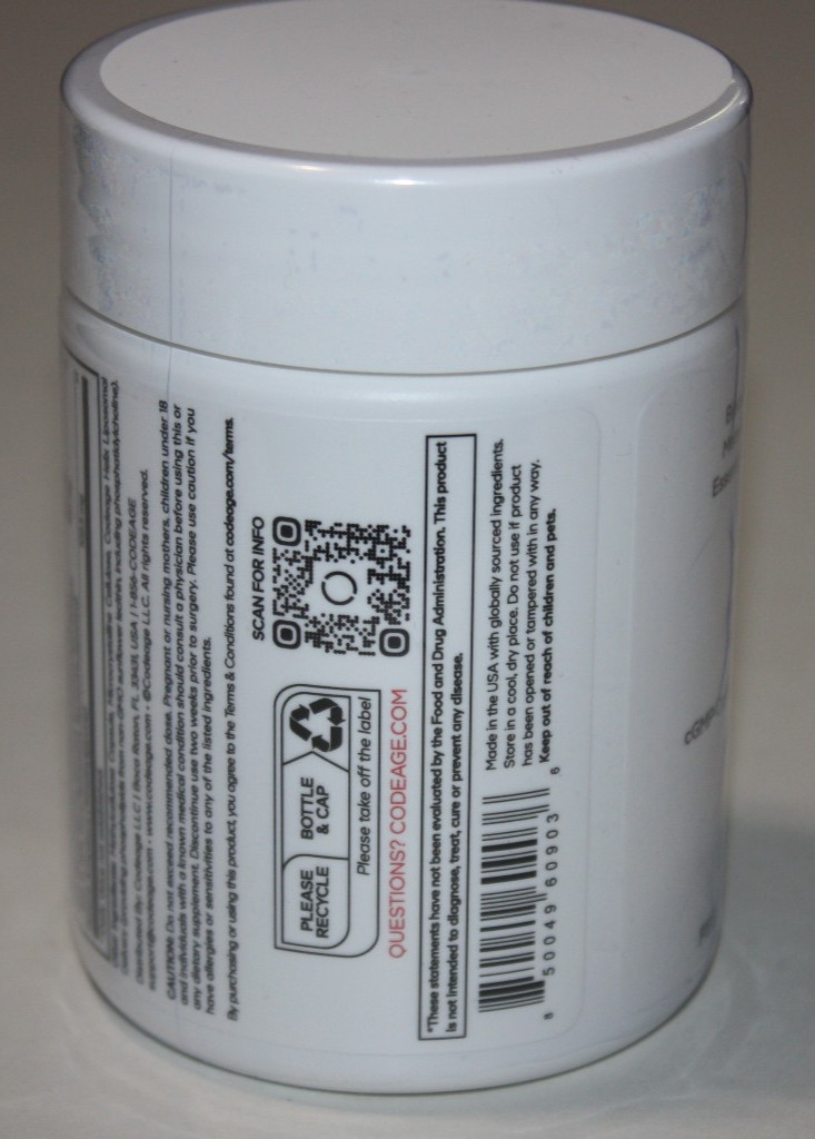 Codeage Liposomal NAD+ Ultra SPORT Resveratrol Code Age 90 caps Exp 08/28 NEW