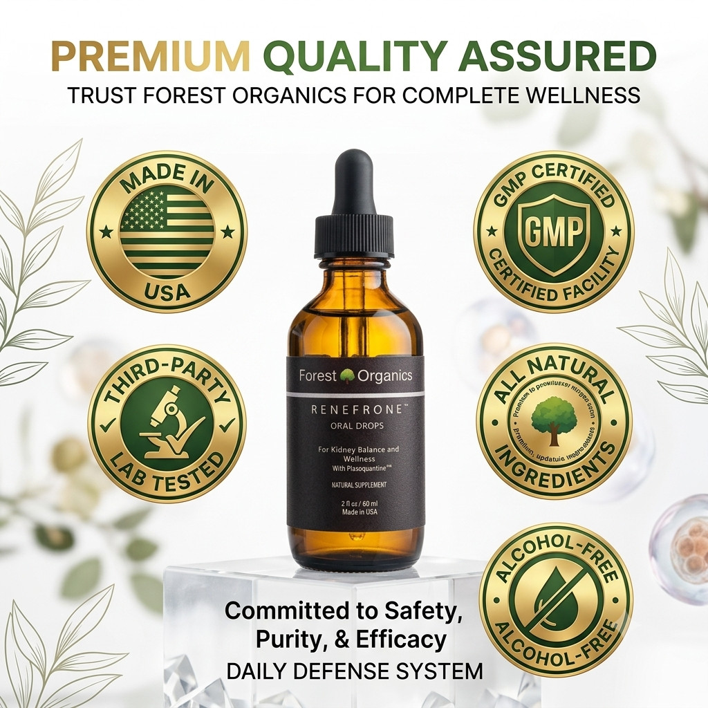 Kidney Support Drops – Advanced Kidney Cleanse & Detox Liquid Supplement