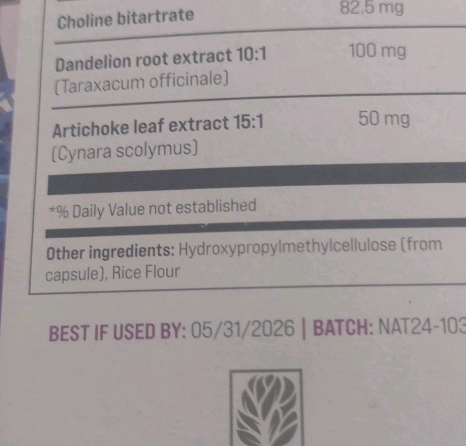 NATURTREU Vegan Liver Cleanse Detox & Repair (120 Days Supply) High-Potency 2pk