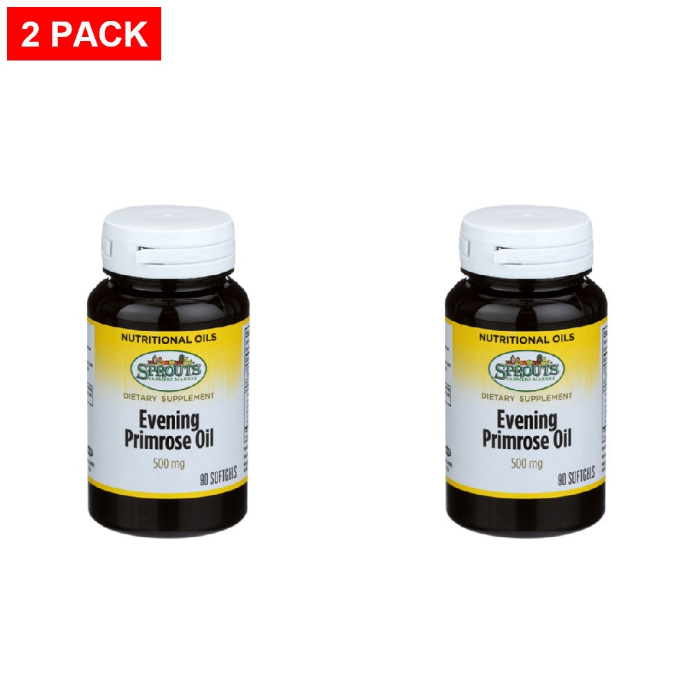 2 Pack – Sprouts Evening Primrose Oil 500 Mg g