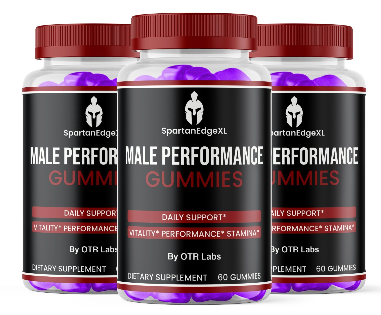 Spartan Edge XL Male Performance Gummies 180 Gummies SpartanEdgeXL Daily Support