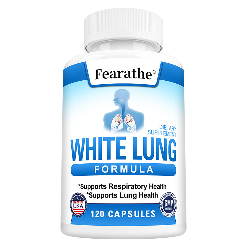 Lung Support Capsules – Free Breathing,Clear Airways,Lung Detox Supplements