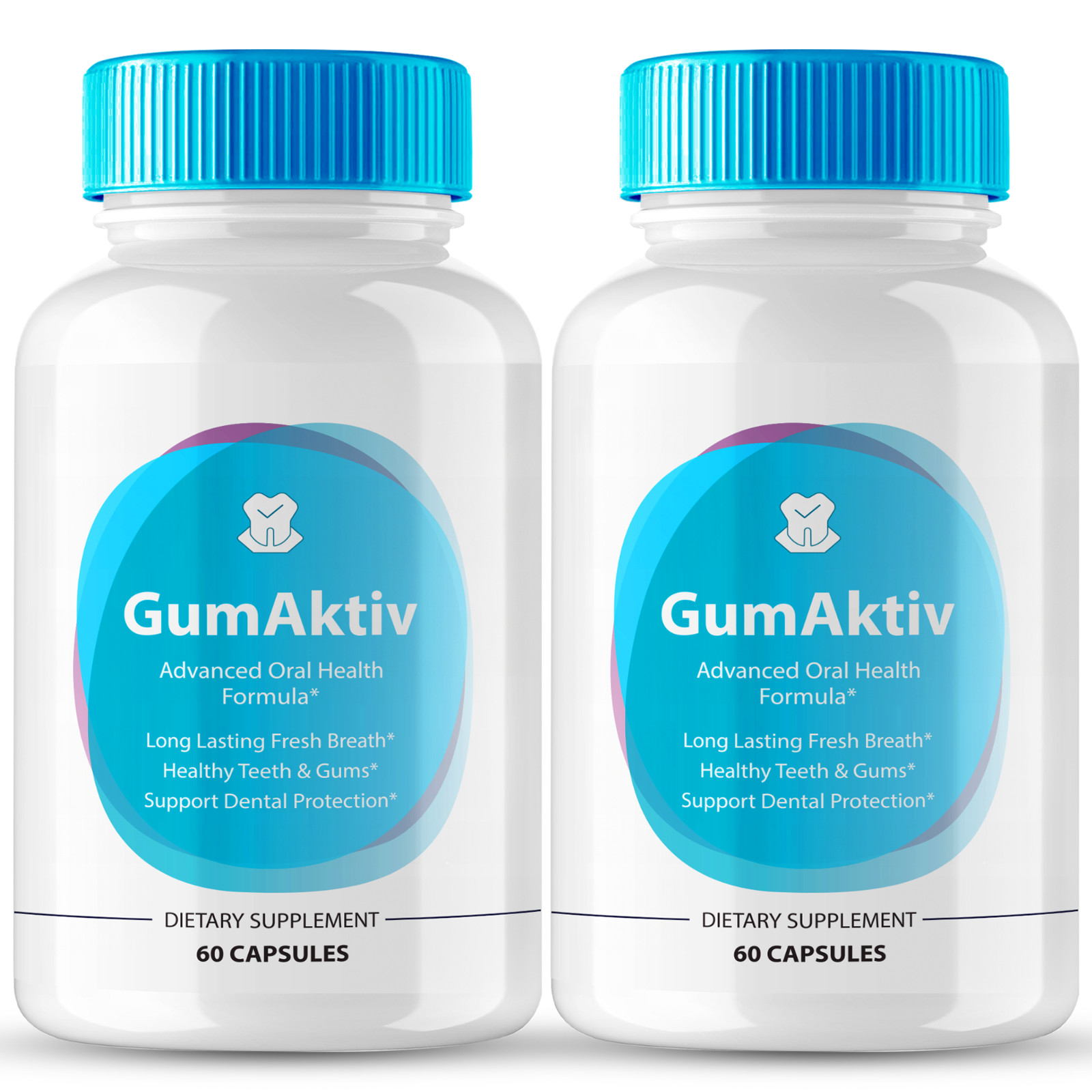 (2 Pack) Gum Aktiv for Teeth, GumAktiv Dental Support Capsules for Healthy Gums