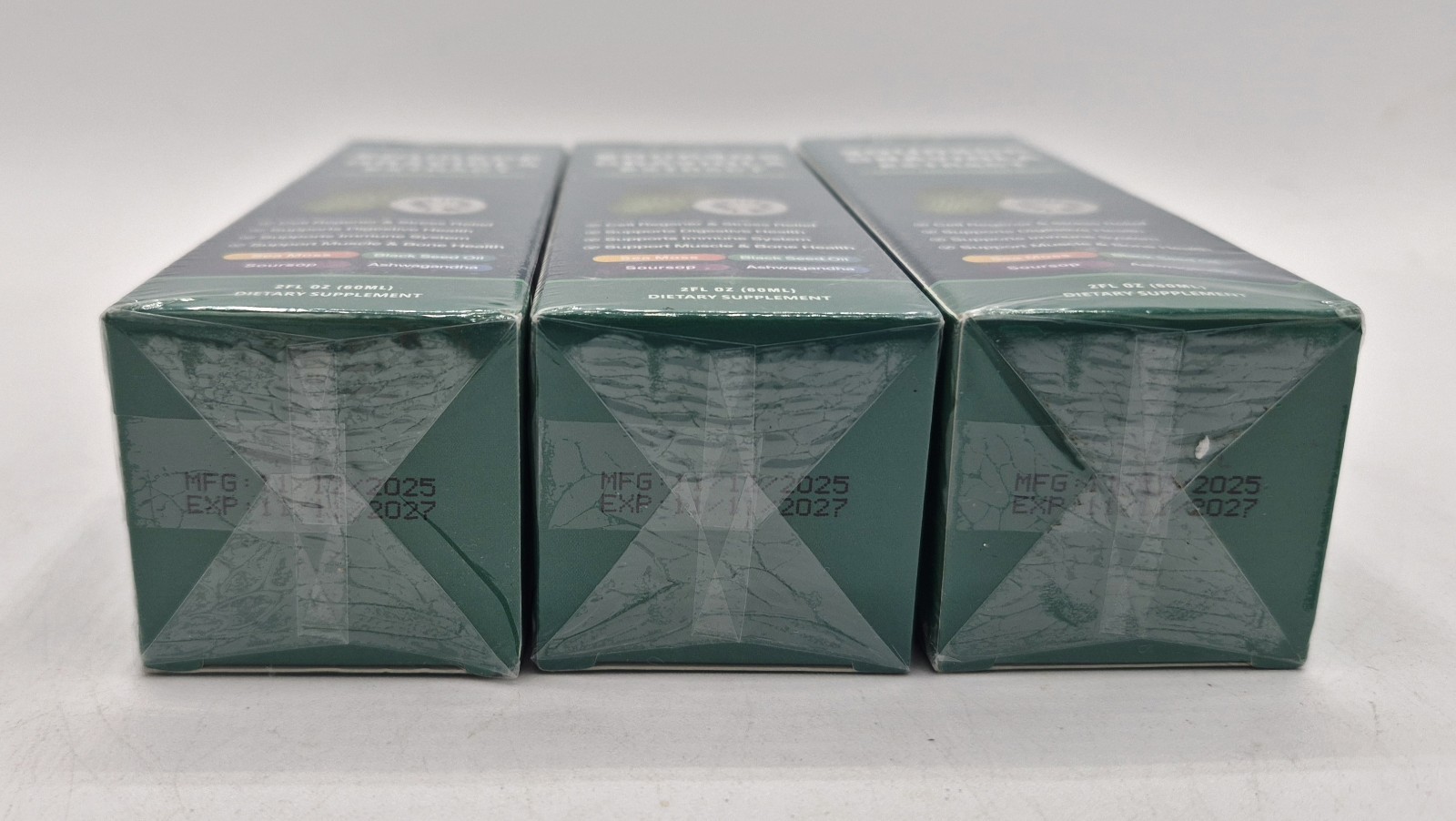 3 × Soursop Graviola Extract 10-in-1 Natural Herbal Blend Liquid, 2 fl oz 11/27