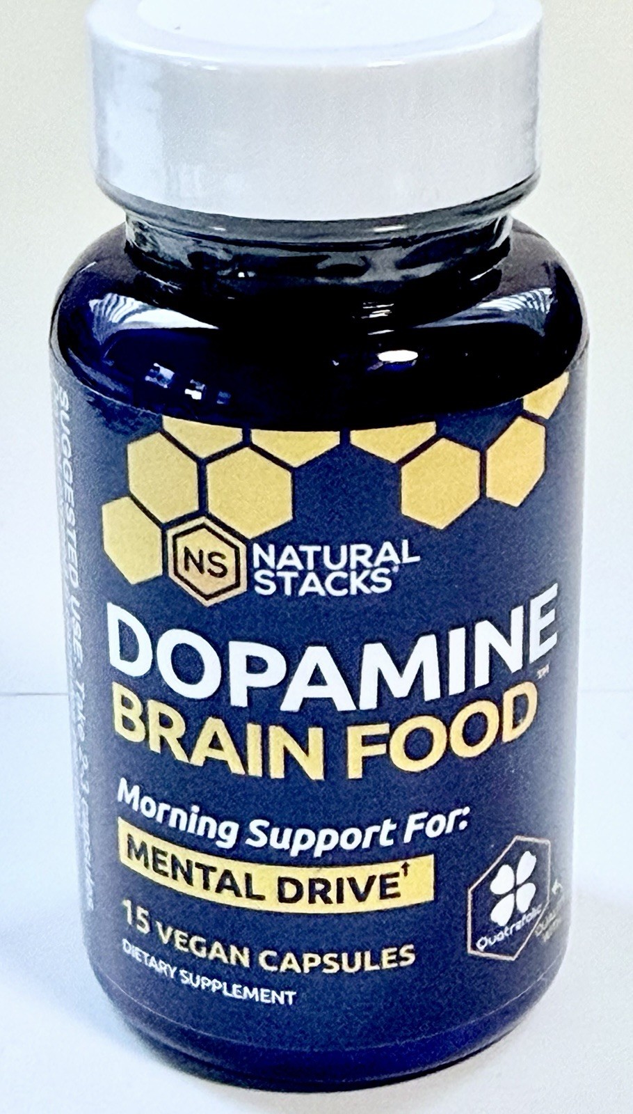Natural Stacks Dopamine Brain Food Mental Focus Vegan 15 Capsules EXP02/2028