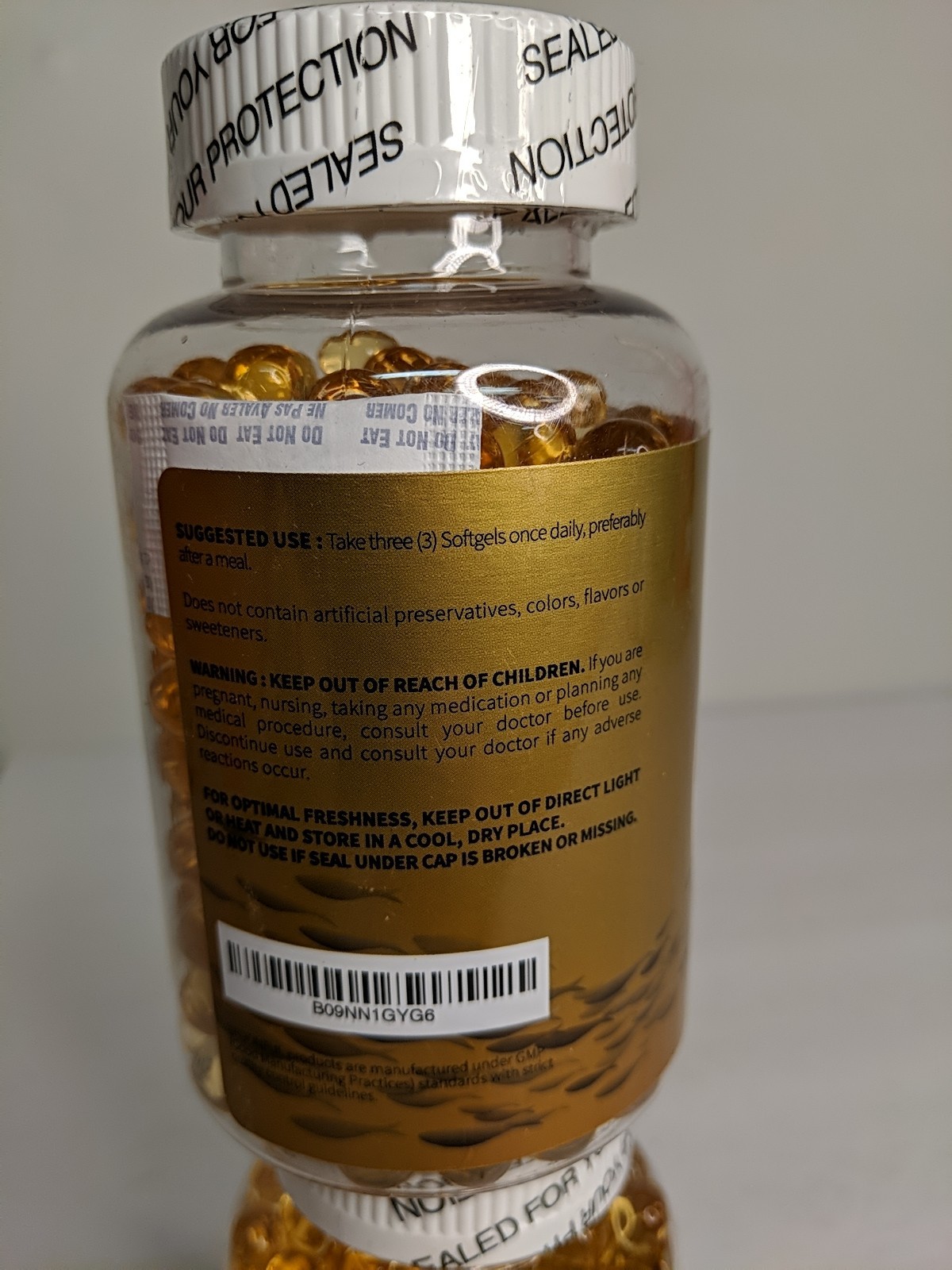 2x Spoonful Omega-3 Fish Oil 300 Capsules 1,290 Mg Per Serving EXP 04/15/2027