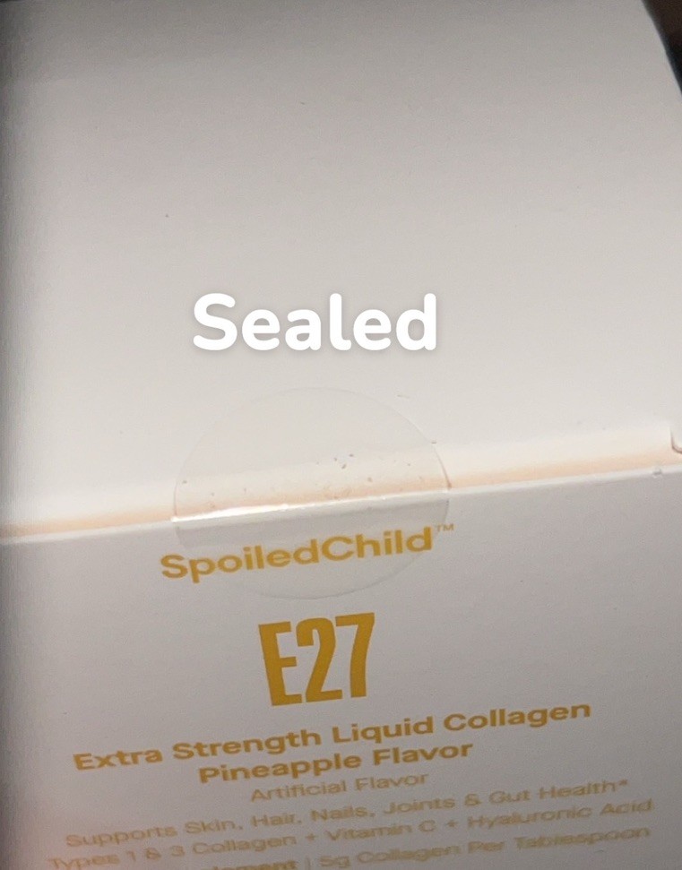 SpoiledChild E27 Extra Strength Liquid Collagen Pineapple 15.2 fl oz (450 mL)