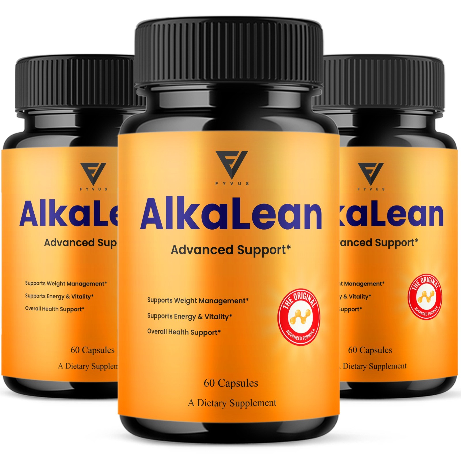 (3 Pack) AlkaLean Weight Management Support, Alka Lean Advanced (180 Capsules)