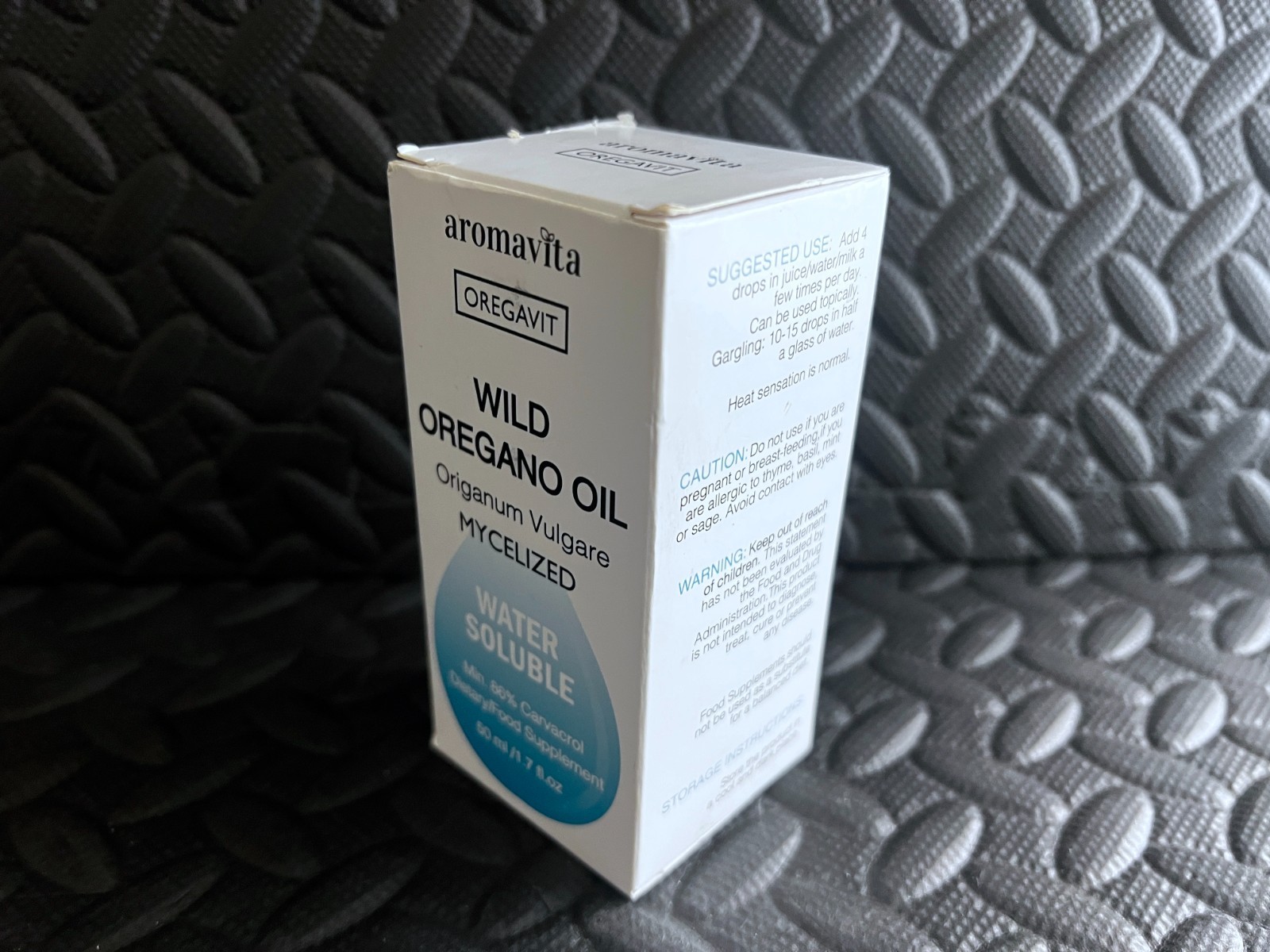 Oregavit Wild Oregano Oil Origanum Vulgare Mycelized Water Soluble 50ml