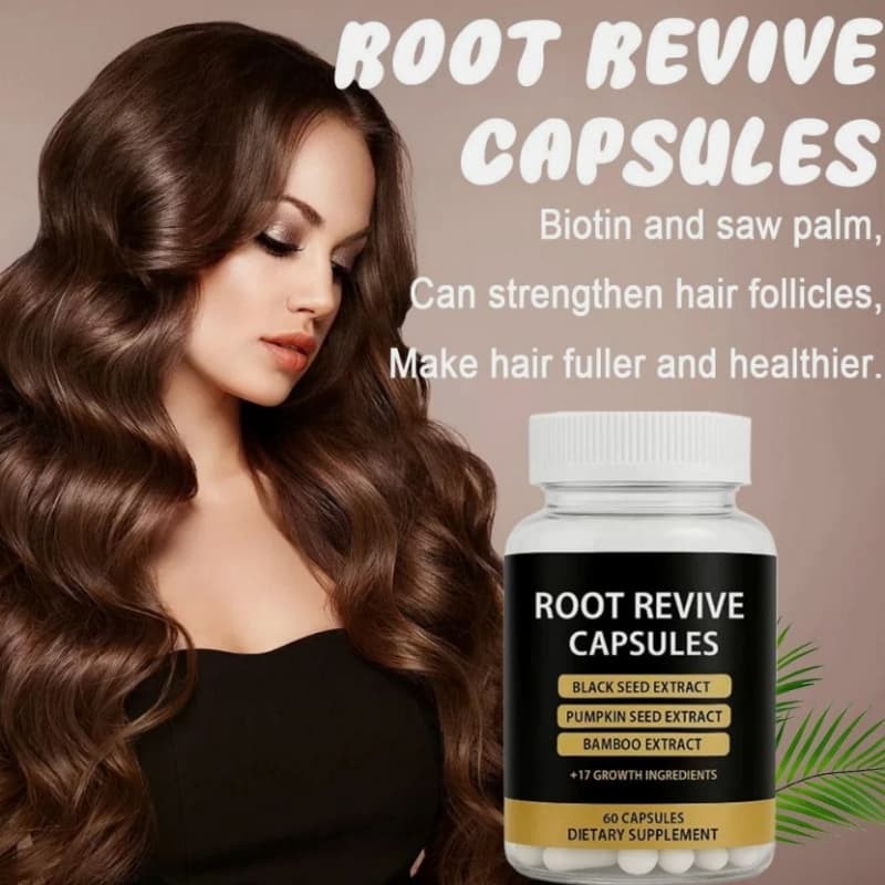 Root Revive Capsules for Hair Growth, & Boosts Hair Nourishes Thinning Hair