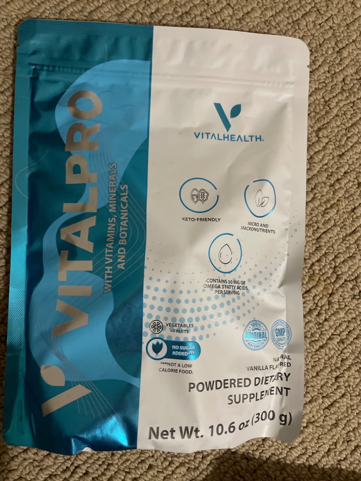 VitalHealth V VitalPro 10.6 oz – New/Sealed Vital Pro Health EXP: 1/2027