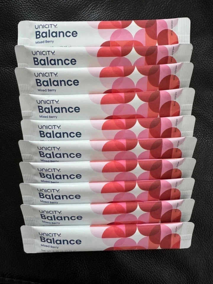 2 – Pack Unicity BALANCE 30 Packets/Stick MIXED BERRY Flavour Free Shipping