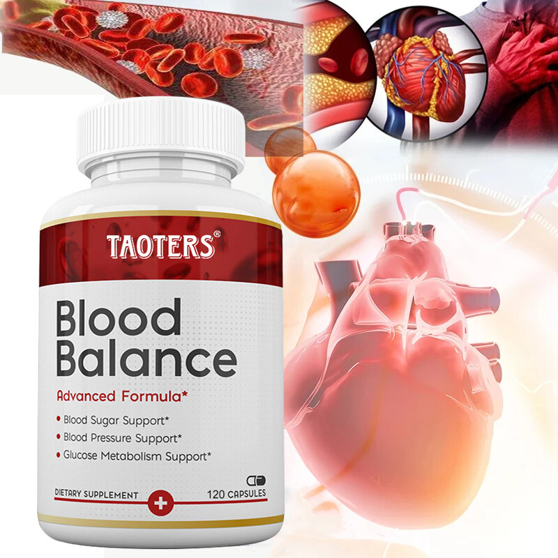 Healthy Sugar Metabolism Supplement Promotes Blood Support and Healthy Heart