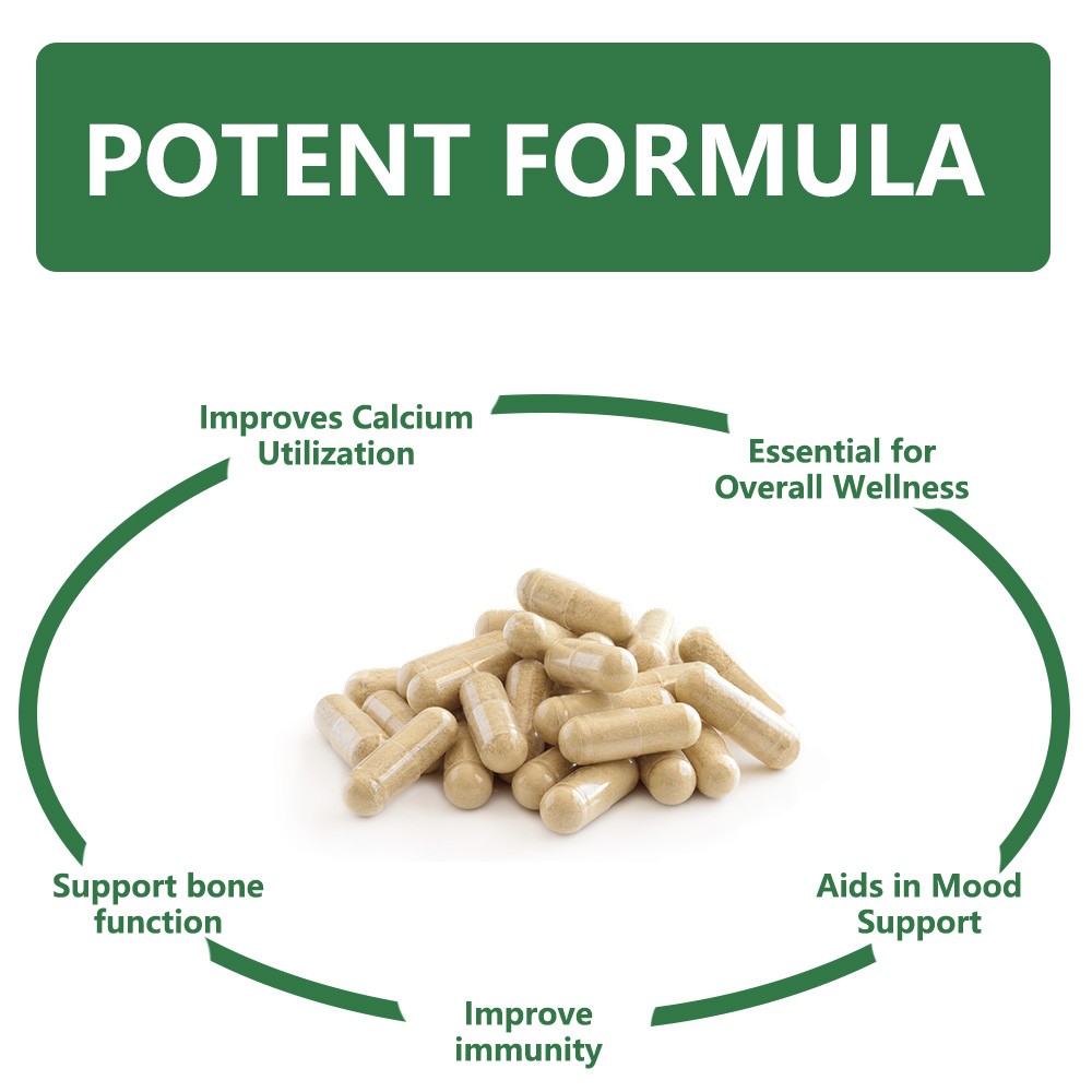 Vitamin D3 Capsules – Promotes strong bones, mood support, immune health