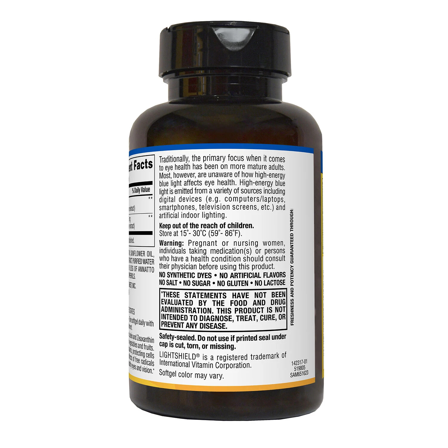 Member’s Mark Lutein 25mg Zeaxanthin 5mg (150 ct.)