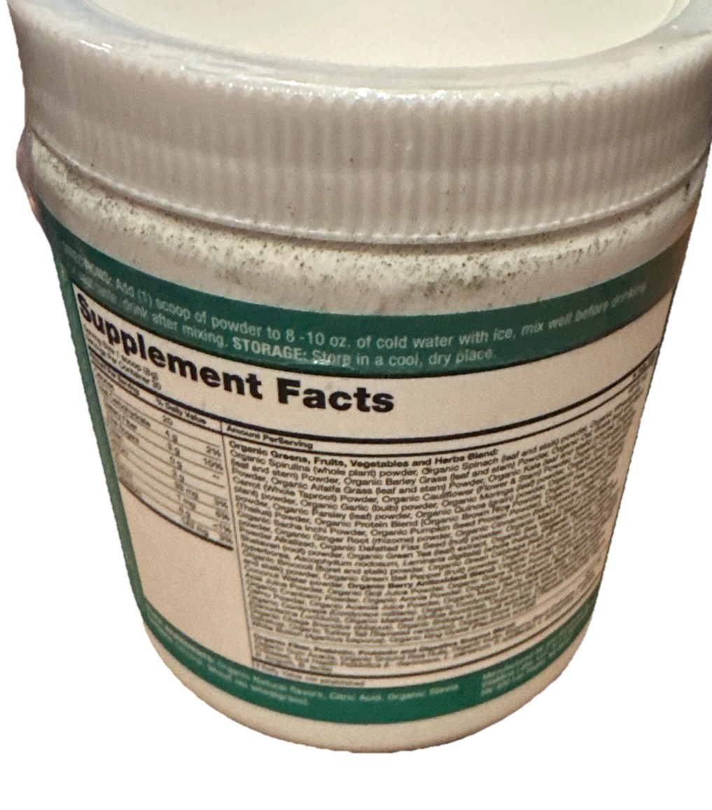 Dietary/Nutrition Supplement Organic Supergreens Powder Mixed Berry 30 Servings