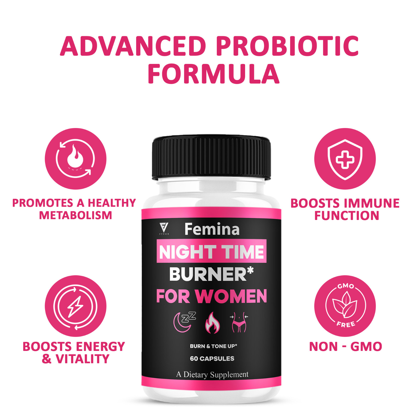 Femina Night Time Capsules Femina NightTime Formula (60 Capsules)