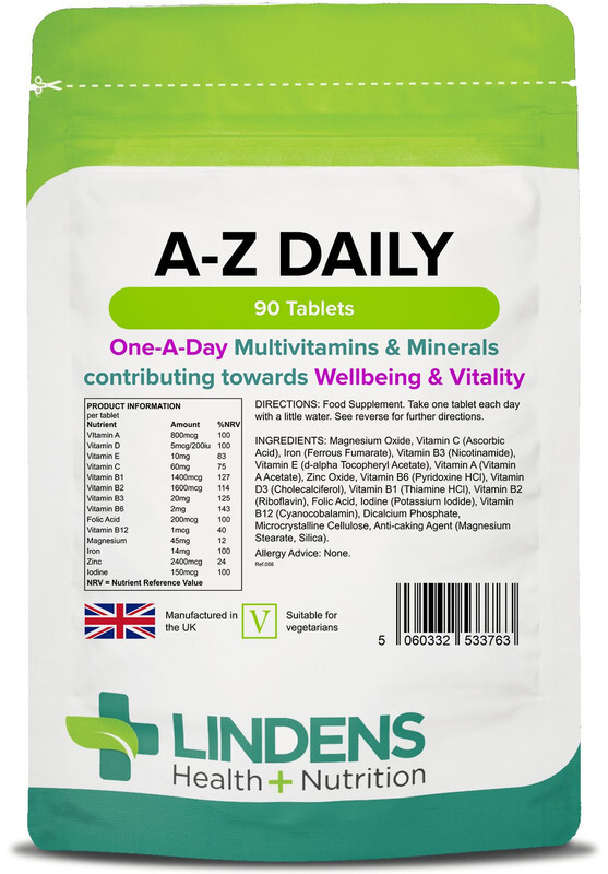 Complete A-Z Daily Multivitamin 4-PACK 360 Tablets Men / Women Multi Vitamin S
