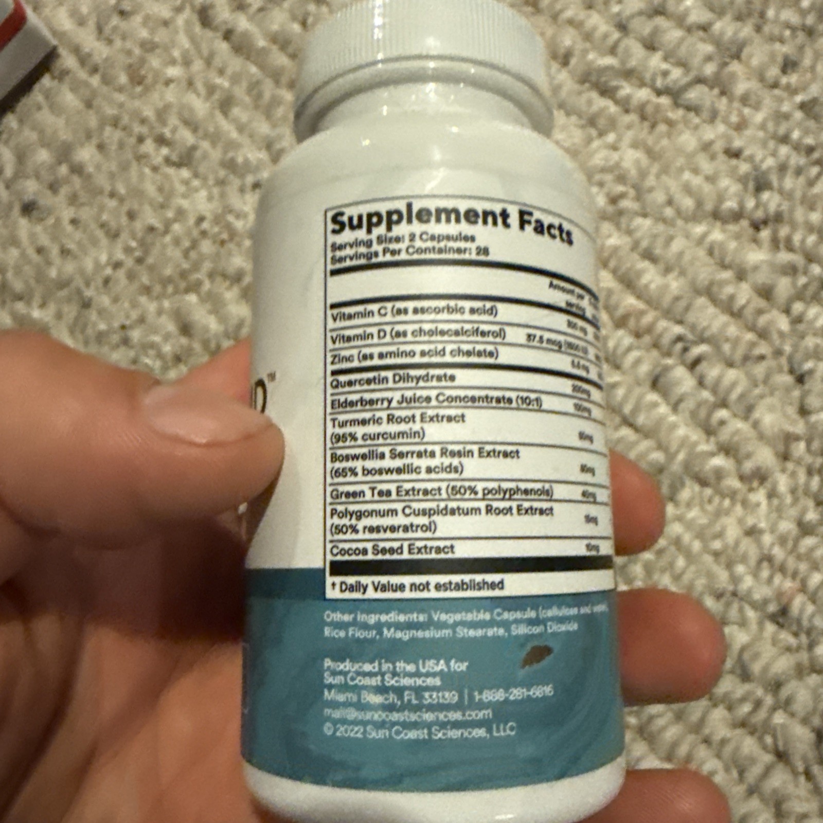 SUN COAST SCIENCES BioShield MD IMMUNE 56ct Exp 24