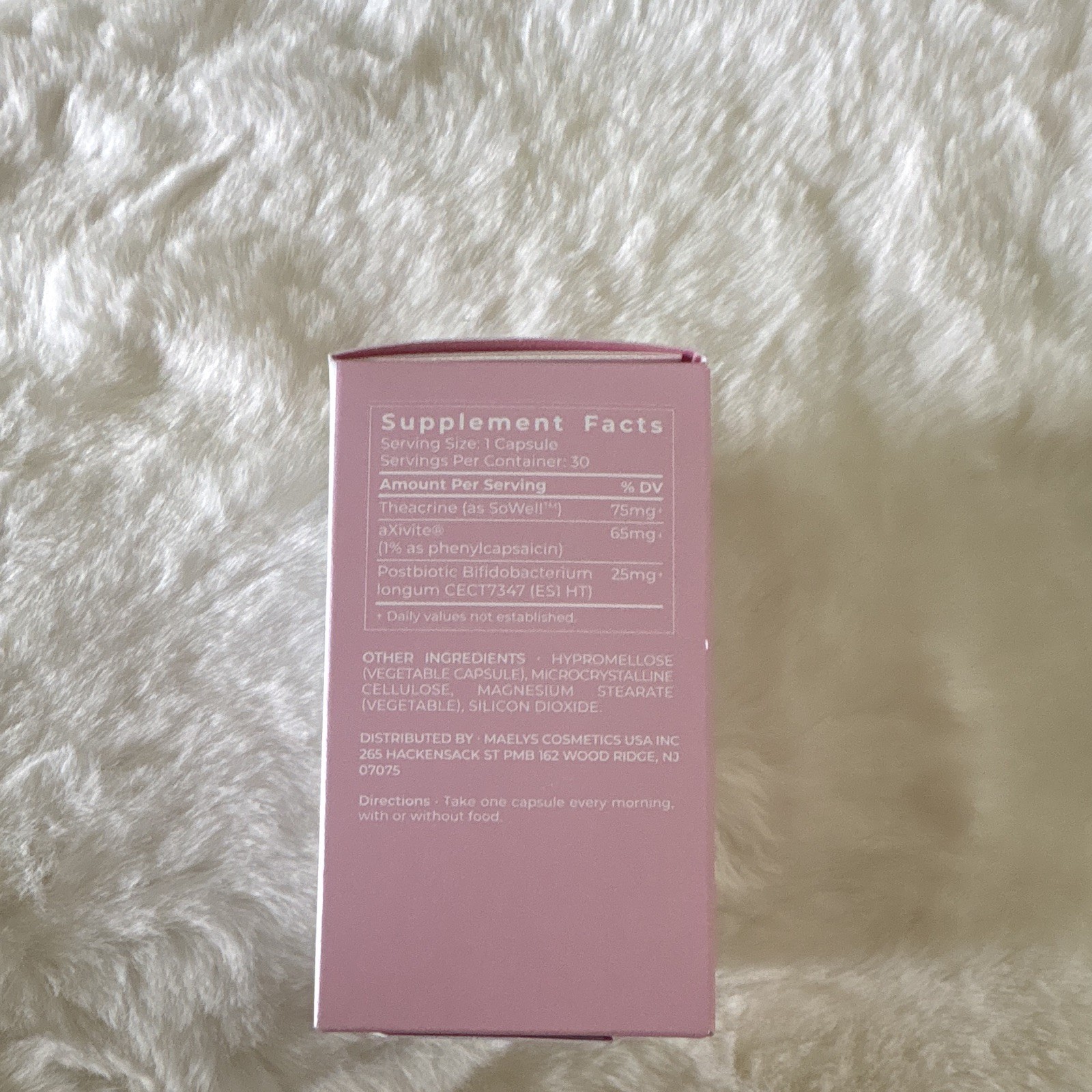 MAËLYS Mood + Metabolism Vegan Capsules 30 Ct Mood Support Weight Digestive