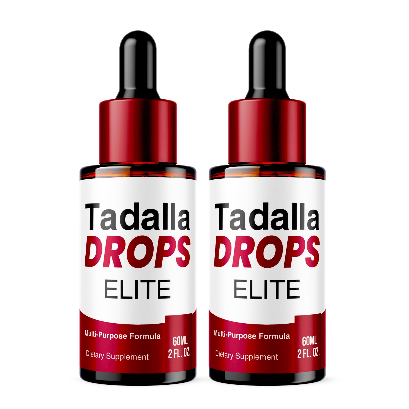 Tadala Drops, Tadalla Drops Elite Men Health Support, Liquid Drops for men 2Pack