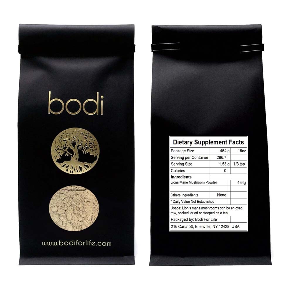 Lions Mane Mushroom Powder | 4oz to 5lb | 100% Pure Natural Hand Crafted