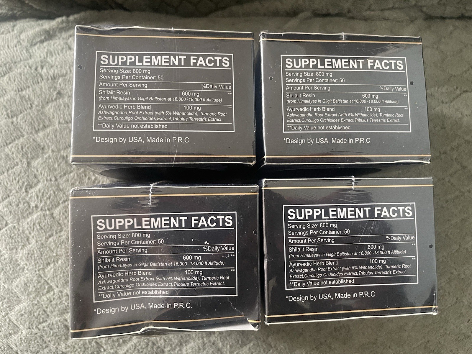 Shilajit 30g Dietary Supplement Lot Of 4