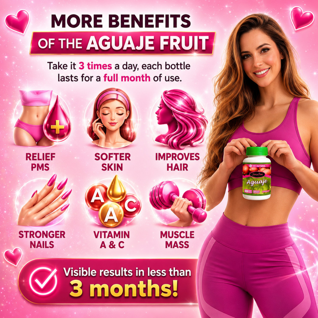 Genuine Aguaje Curvy Fruit :BIGGER BUTT & BREAST PILLS -530 MG- FASTER RESULTS