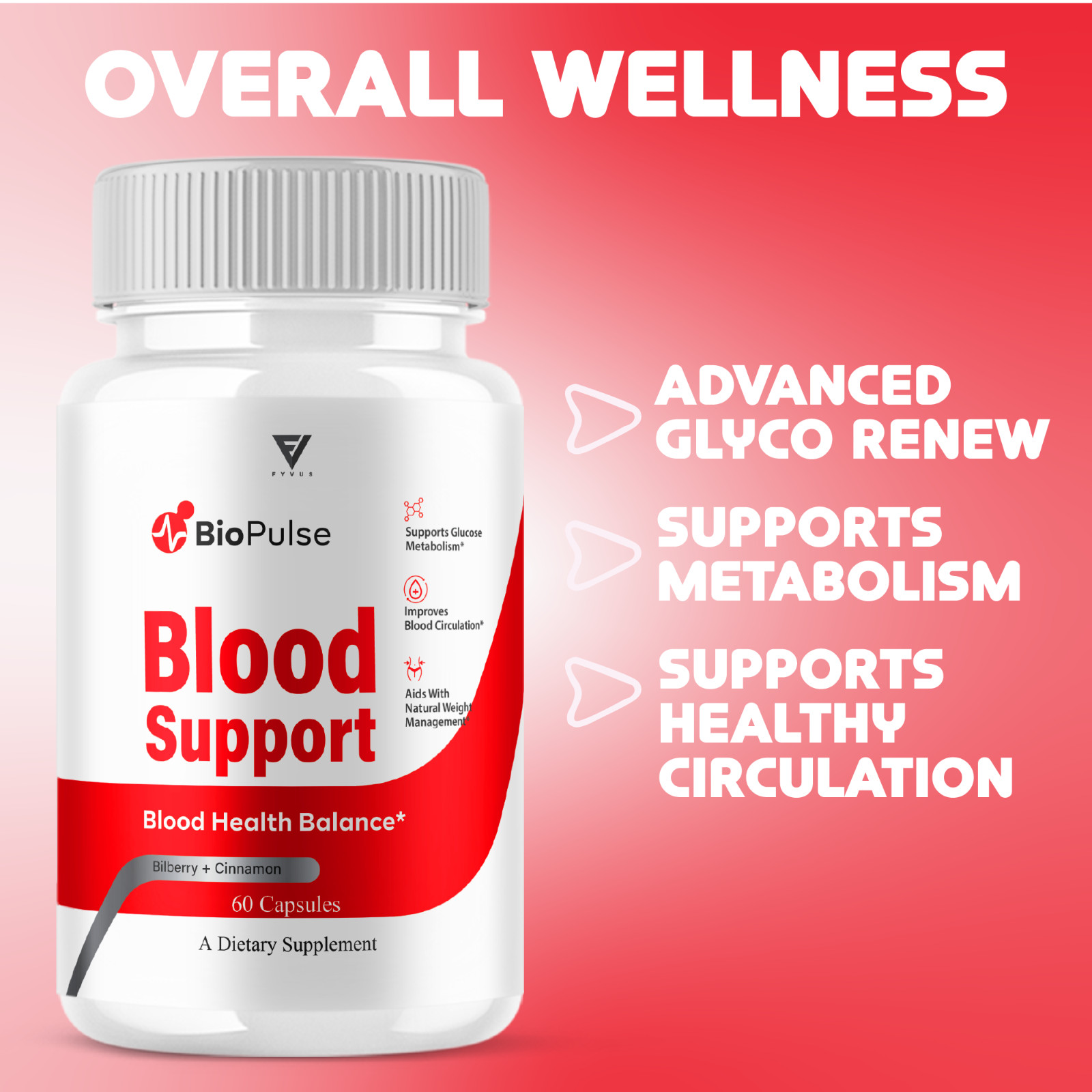 (5 Pack) True Relief Glycogen Support, TrueRelief Advanced Pills (300 Capsules)