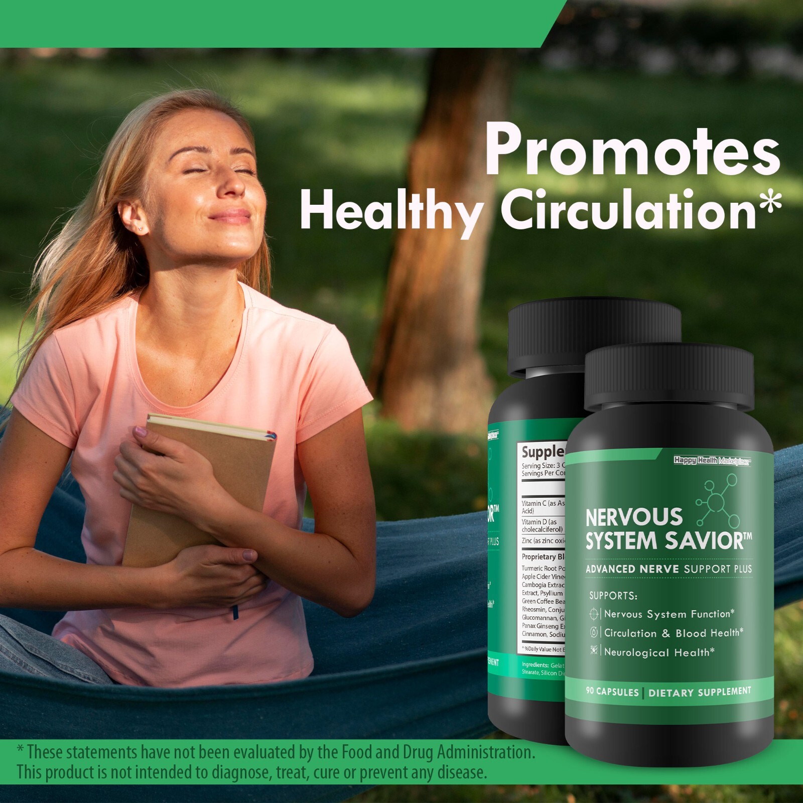 Nervous System Savior – Advanced Nerve Support – Best Nerve Support Supplement