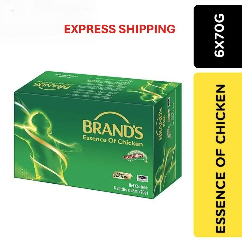 BRAND’S Essence of Chicken 6 Bottles x 70g BEST PRICE EXPRESS SHIPPING