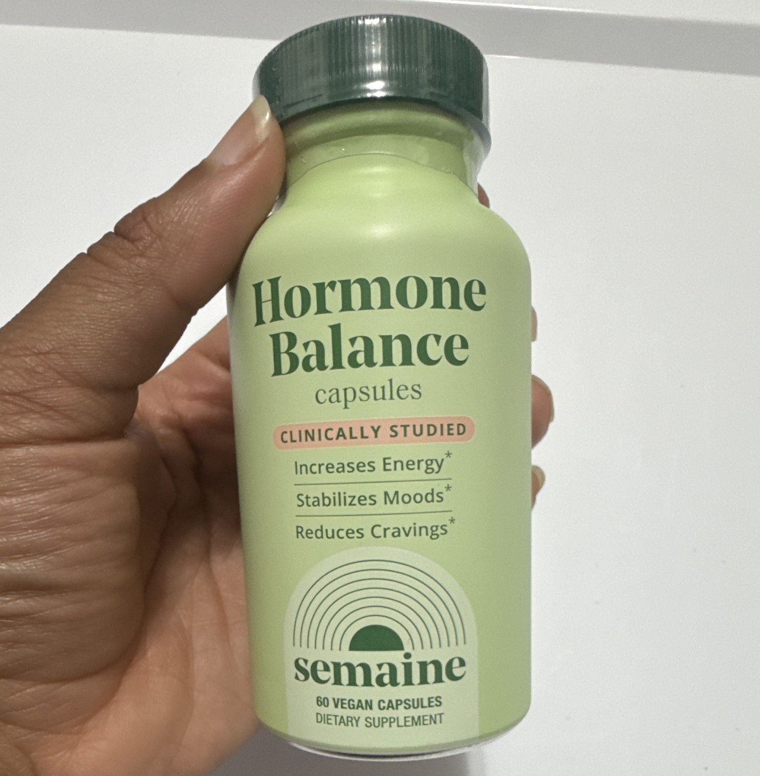Semaine Hormone Balance Capsules 60 Vegan Capsules Mood Energy Support New