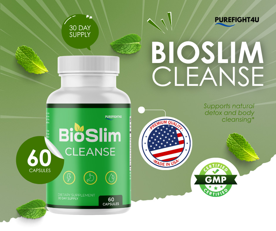 Bio Slim Cleanse Advanced Defense Formula Dietary Supplement – 2 Bottles