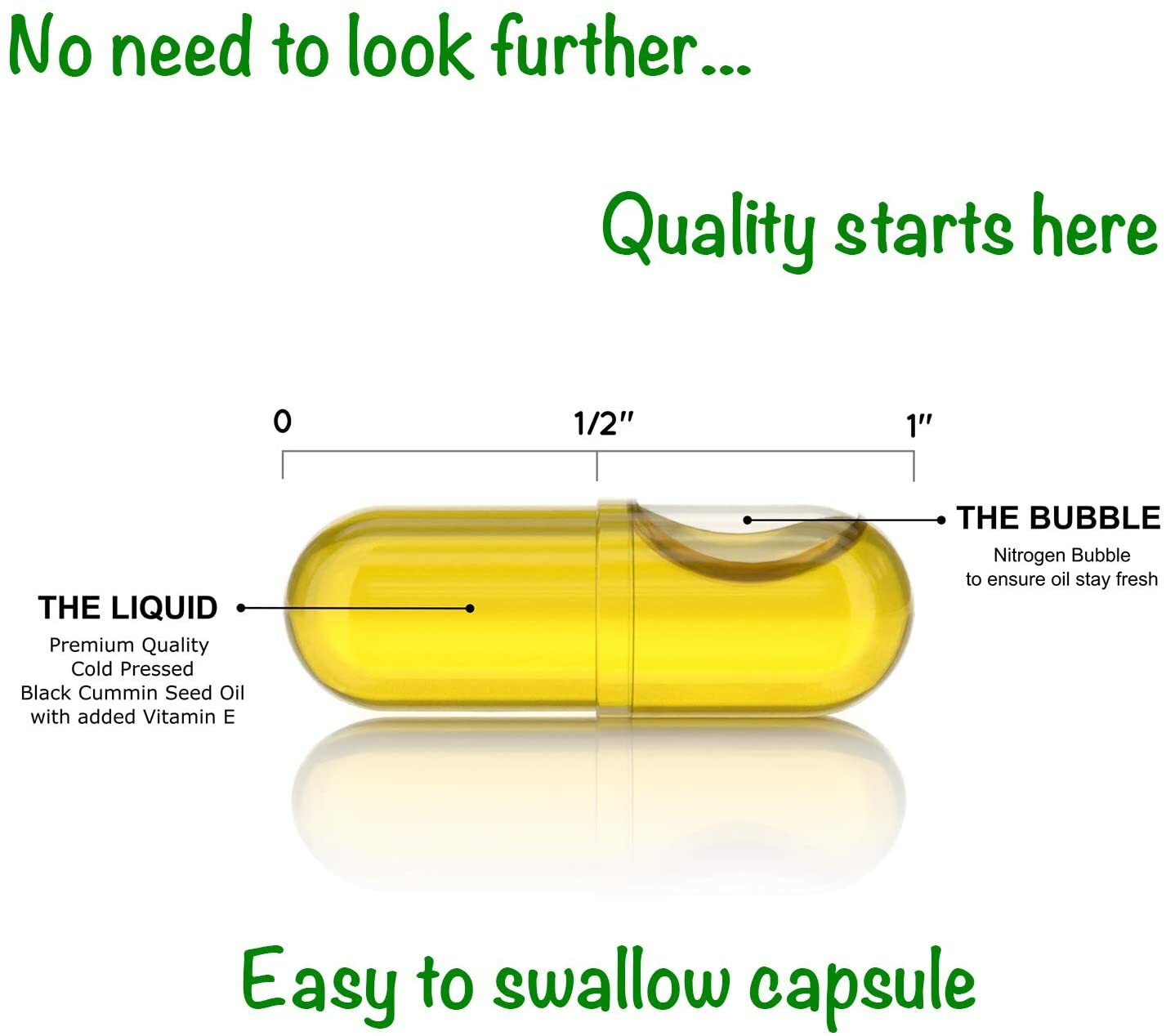 Premium Black Seed Oil Capsules 120 Softgels Nigella Sativa Black Cumin Seed Oil