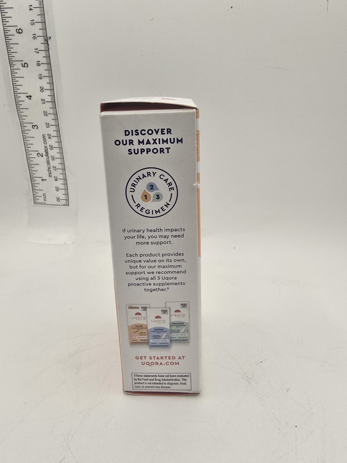 Uqora Flush D-Mannose Urinary Care Drink Mix Unflavored 10 Packets exp 12/26