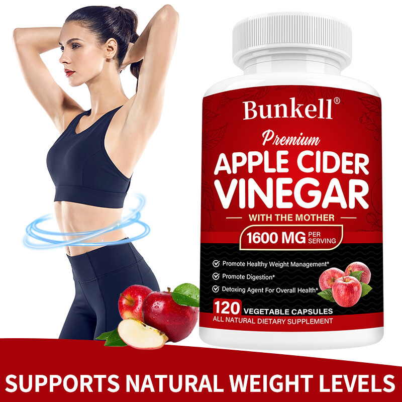 Apple Cider Vinegar Capsules – Detoxification, Weight Loss and Fat Reduction