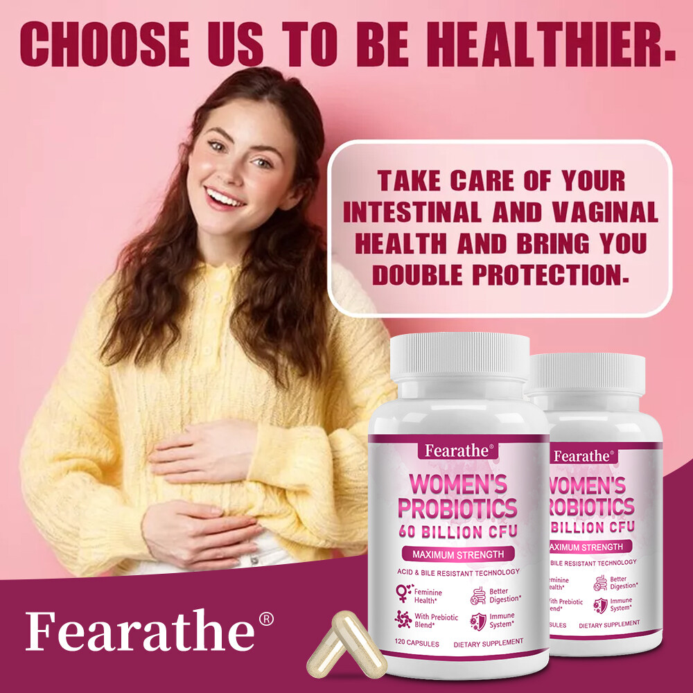Probiotics For Women 60 Billion CFU – Women’s Digestive & Vaginal Health