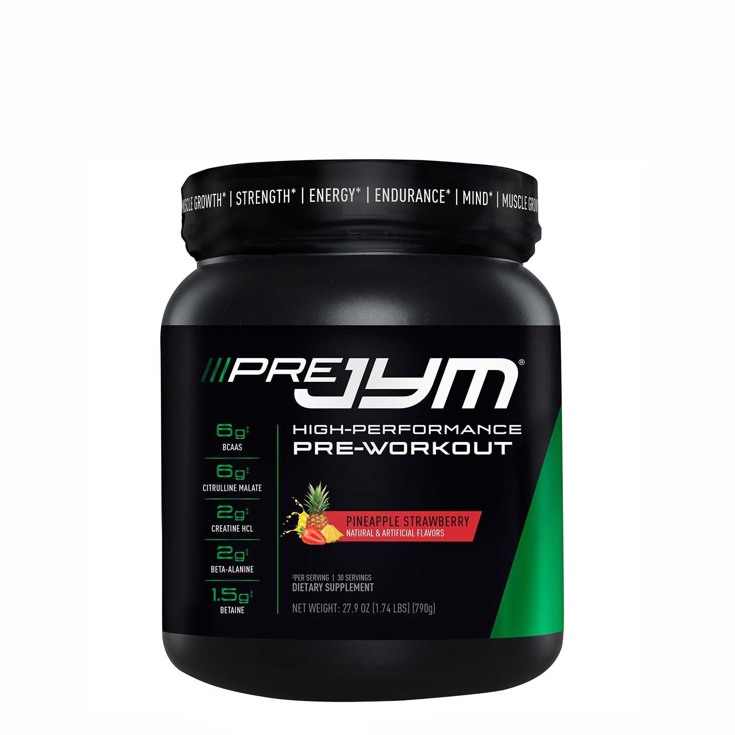 Pre Jym Pre-Workout – Pineapple Strawberry (30 Servings)