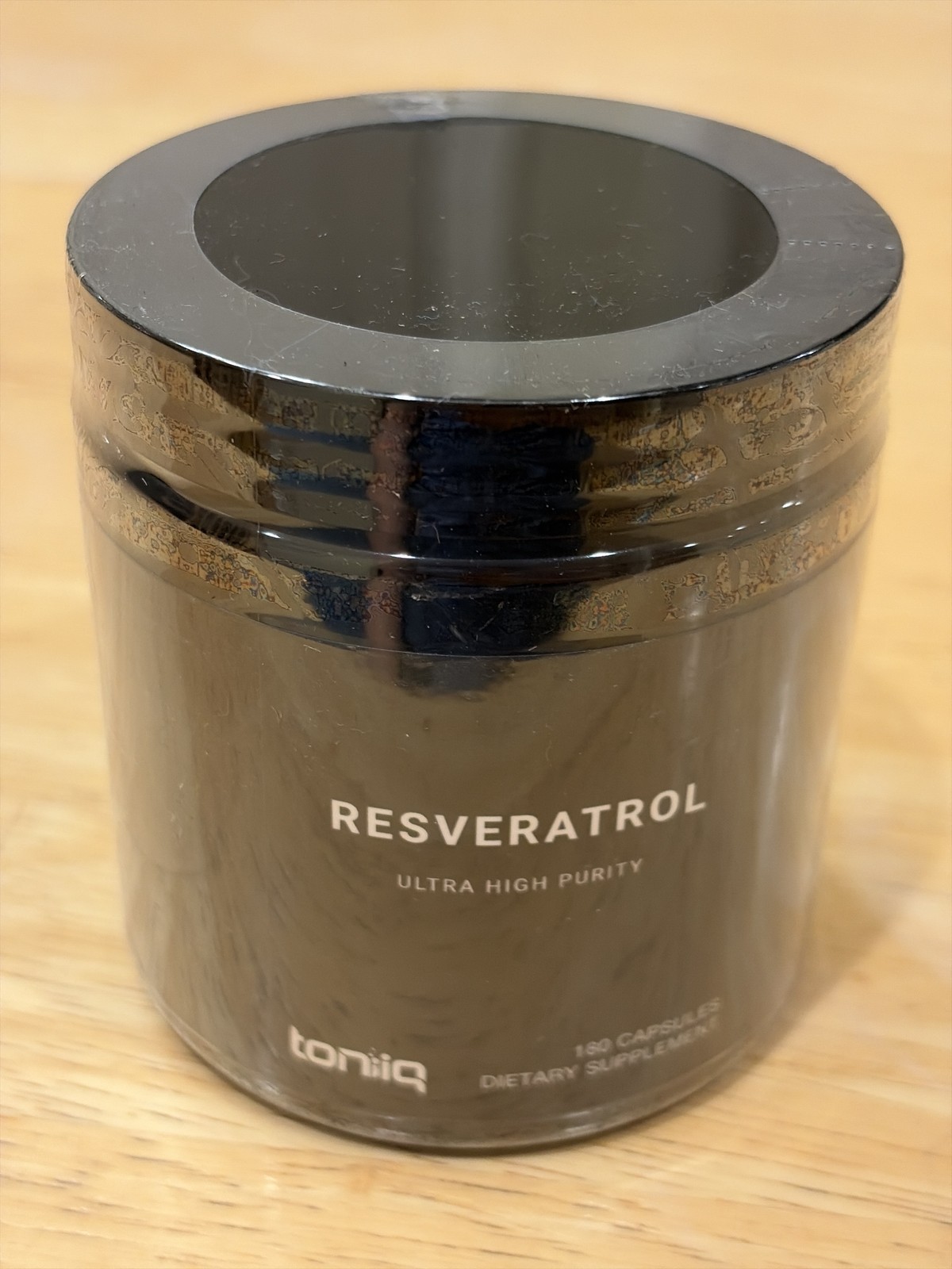 Toniiq Resveratrol Ultra High Purity 600mg 180 Caps
