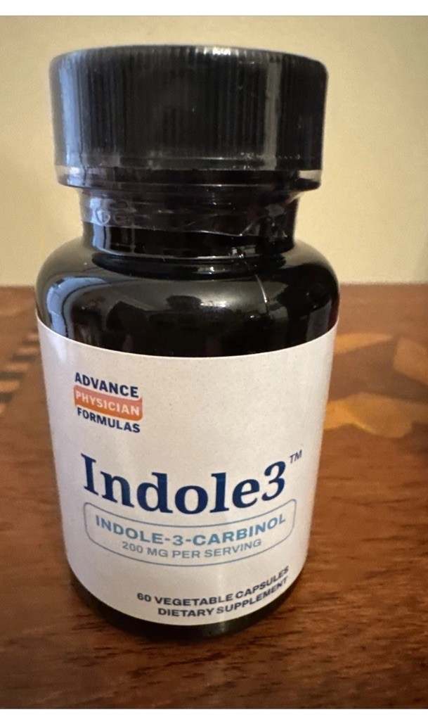 Advance Physician Formulas Indole3-Carbinol 200 mg – 60 capsules X 2 – Exp 07/26