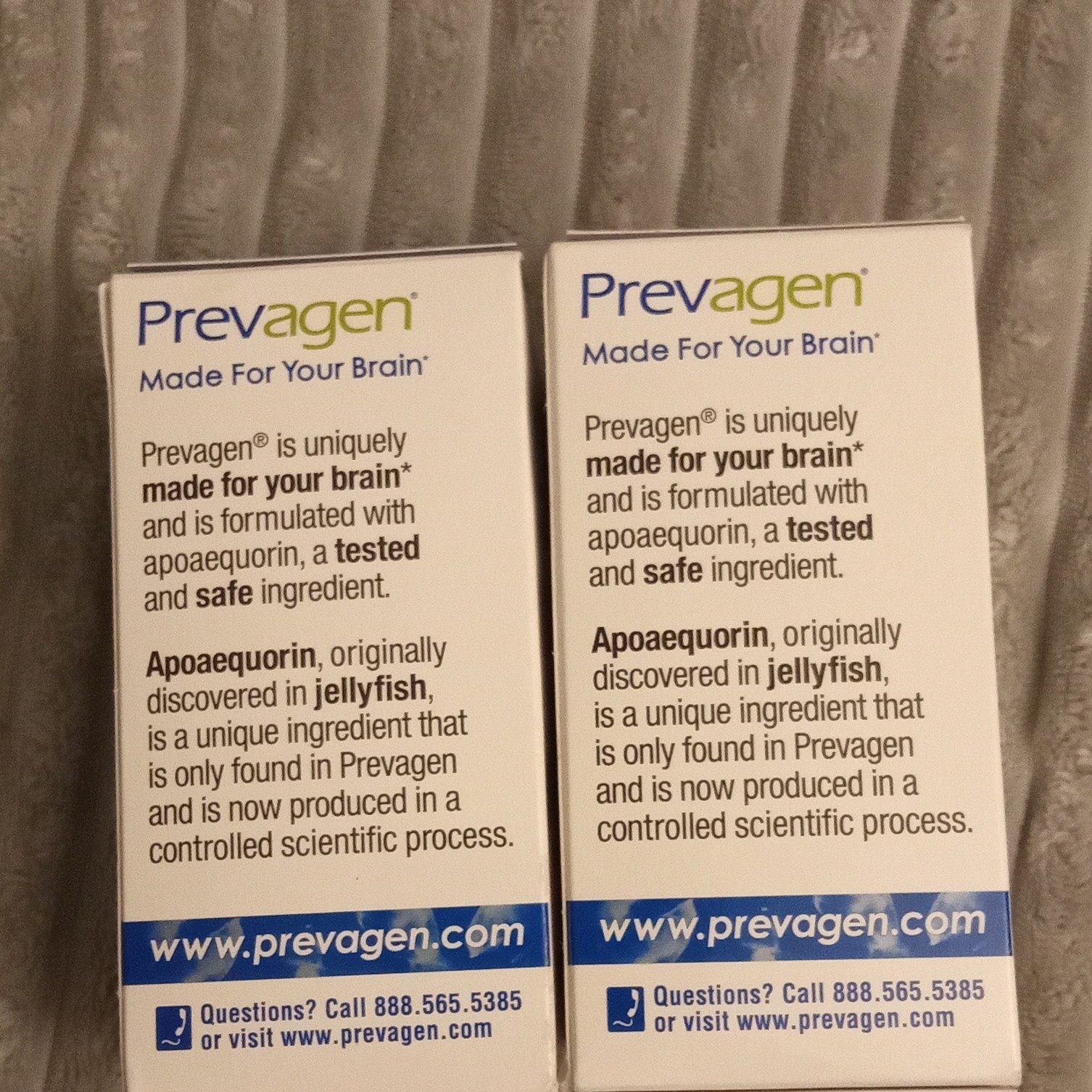Prevagen Regular Strength 120 Capsules 10mg Lot Of 2