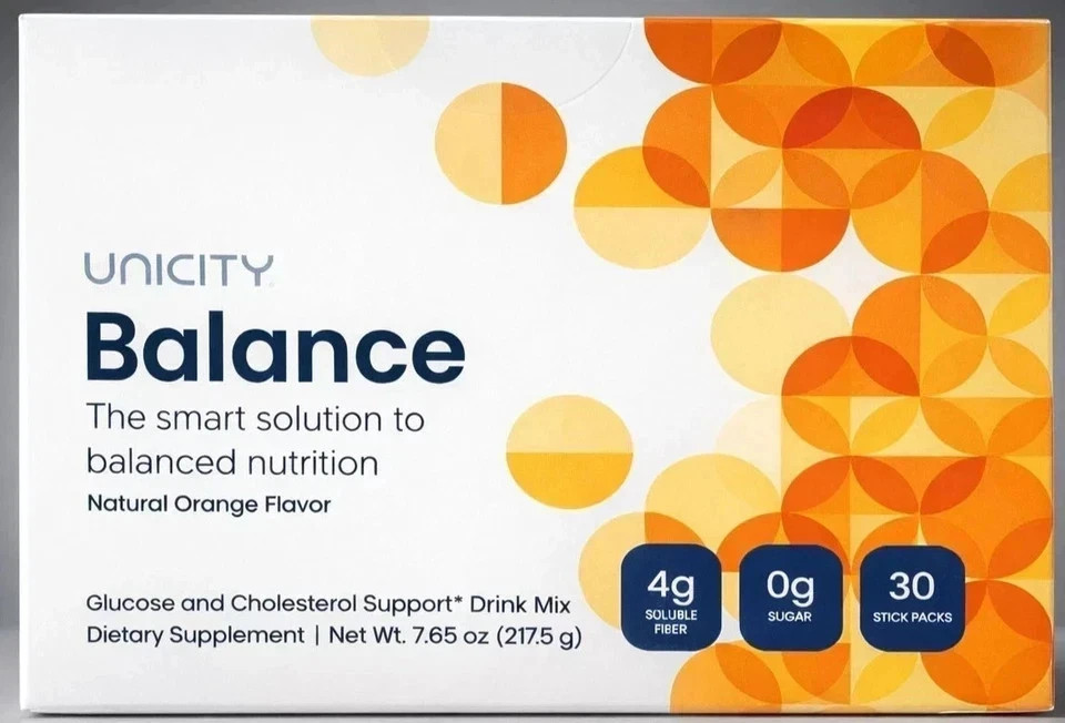 Unicity BALANCE 30 Packets/Stick Packs ORANGE Exp 4/2027 NEW/SEALED