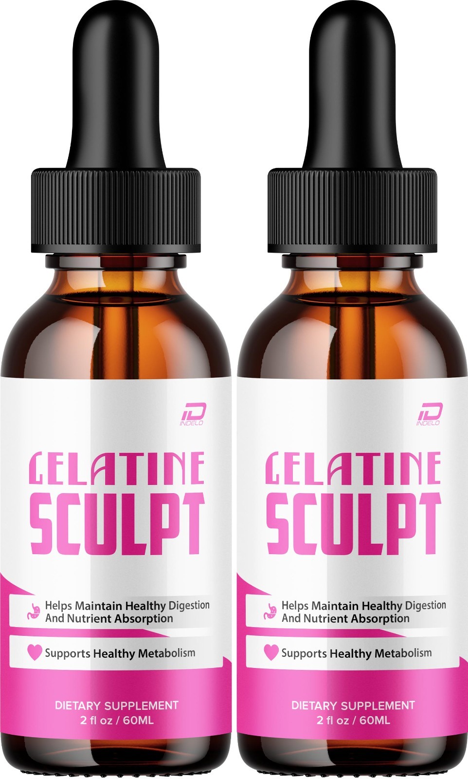 (2 Pack) Gelatine Sculpt Liquid Drops – GelatineSculpt Natural Blend Healthy