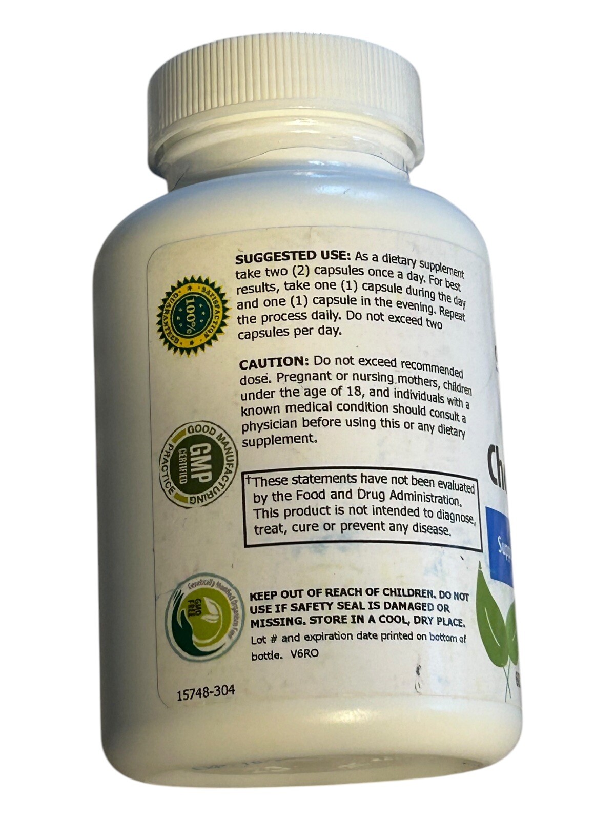 Cholesterol Flush – 1532 mg Crystal Peaks Nutrition – 60 Capsules – Ex: 10/28