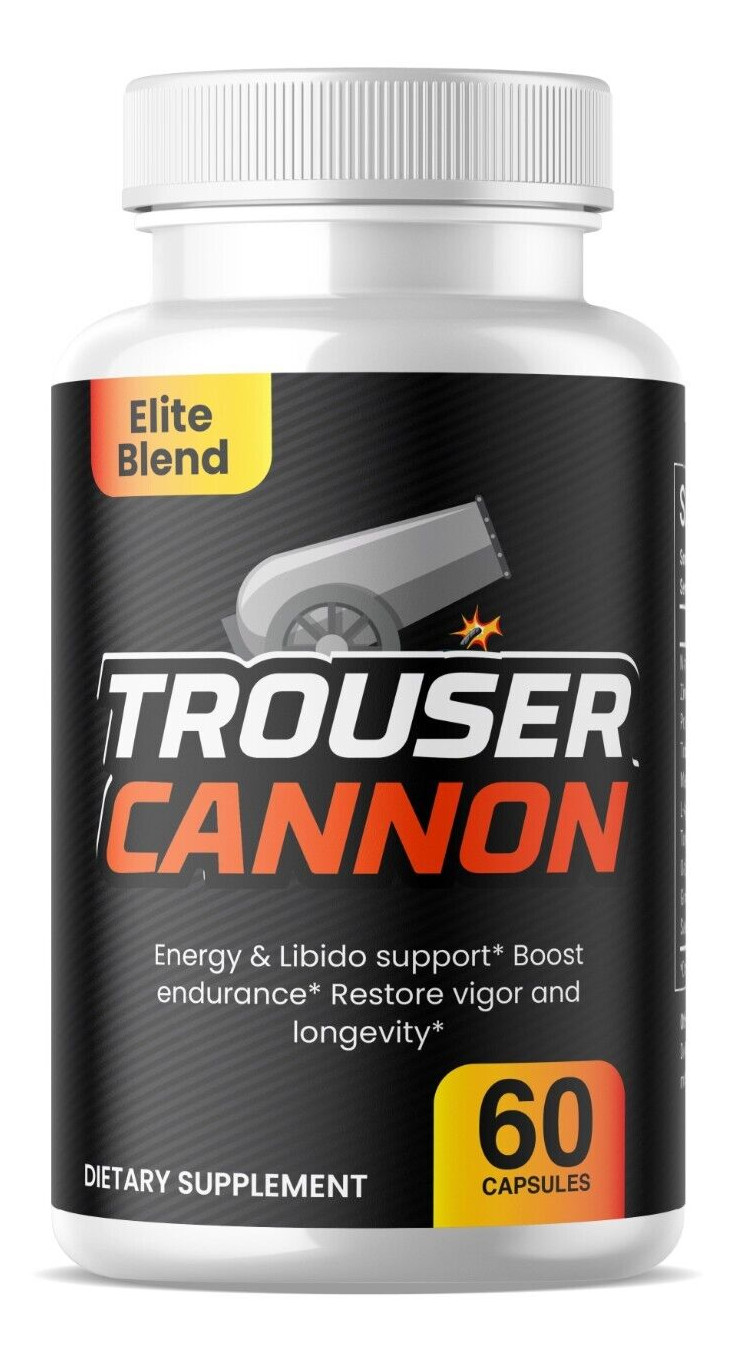Trouser Cannon Trouser Cannon Pills for men ed Supplement for men 60capsulesBigD