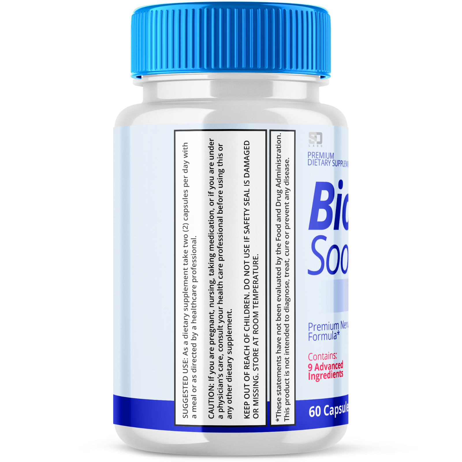 (5 Pack) Bio Soothe Pro, BioSoothe Premium Nerve Pain Formula (300 Capsules)