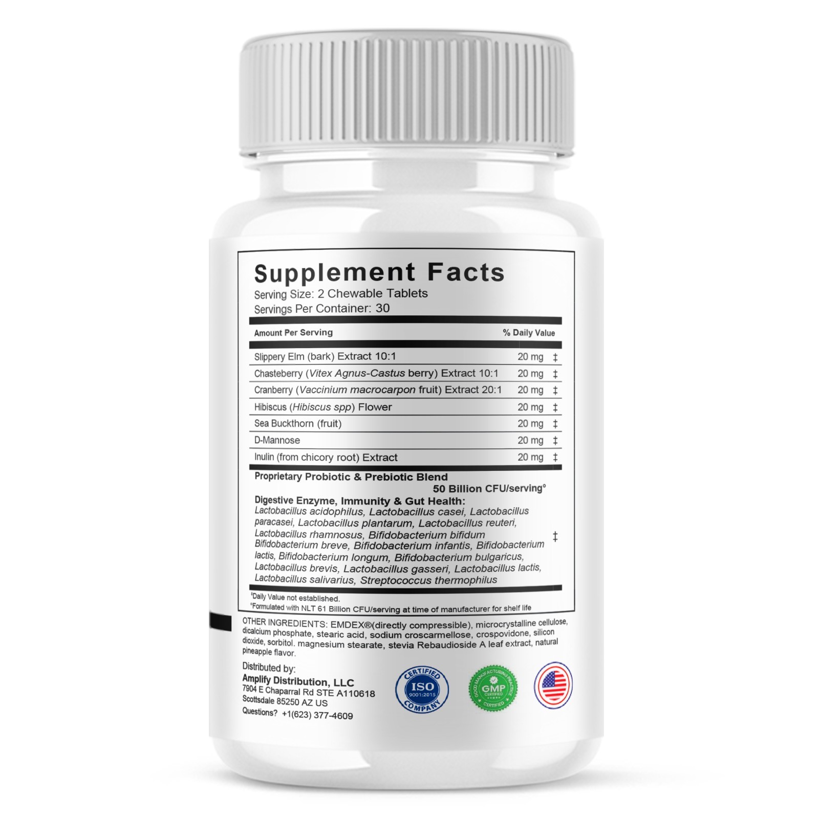 (5 Pack) Gut Flush Premium Probiotic Supplement, GutFlush Pills (300 Capsules)